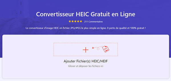 Charger des Images HEIC