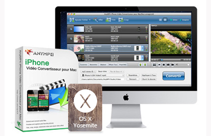 AnyMP4 iPhone Vidéo Convertisseur pour Mac