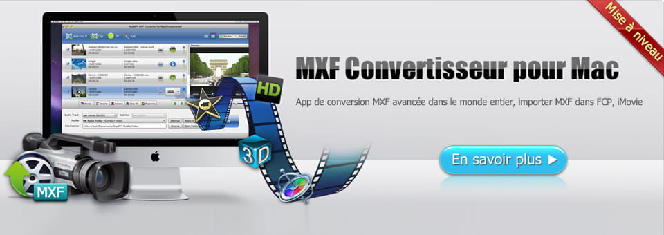 MXF Convertisseur pour Mac