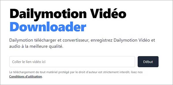 Télécharger Dailymotion en MP3 dans le site savethevideo.com