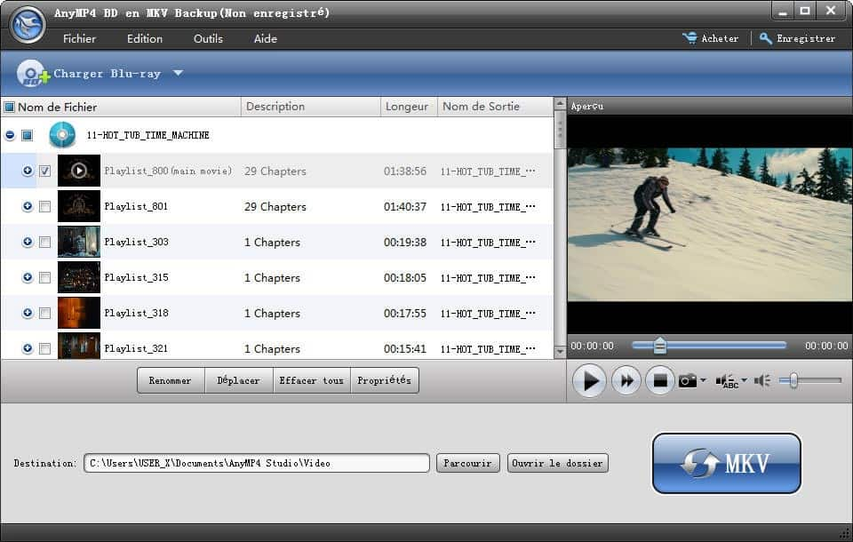 AnyMP4 BD en MKV Backup