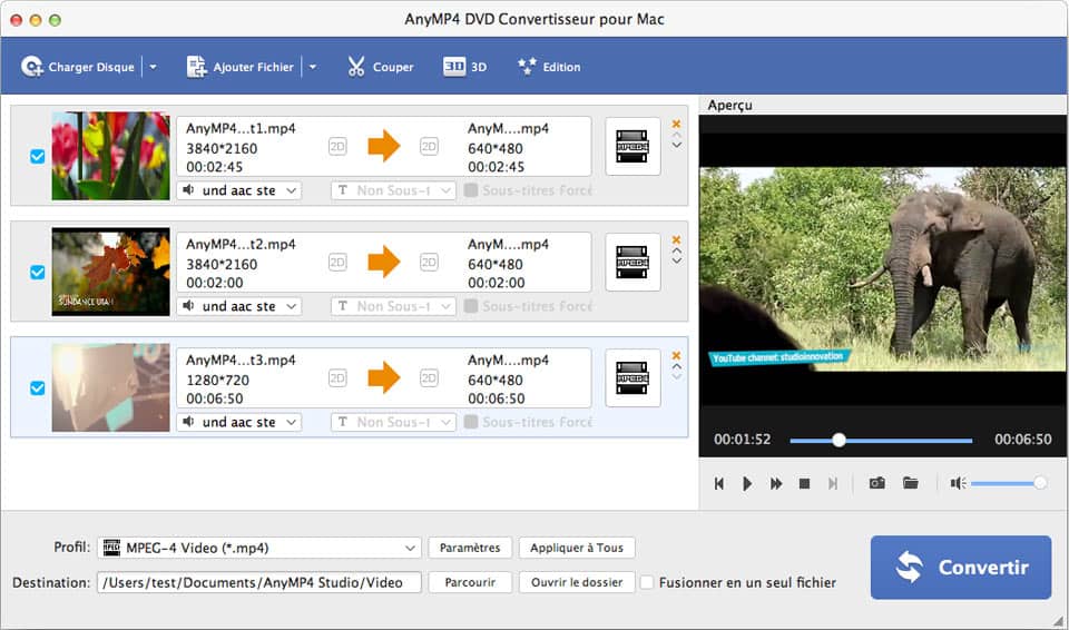DVD Convertisseur pour Mac