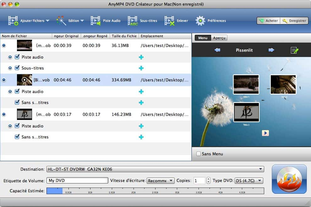 DVD Créateur pour Mac
