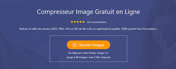 Ajouter des images dans le compresseur