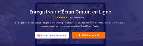 AnyMP4 Enregistreur d'Écran Gratuit en Ligne