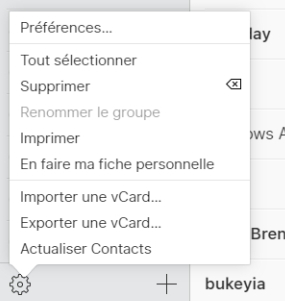 Supprimer des contacts iPhone sur iCloud.com