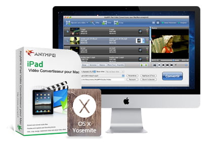 AnyMP4 iPad Vidéo Convertisseur pour Mac