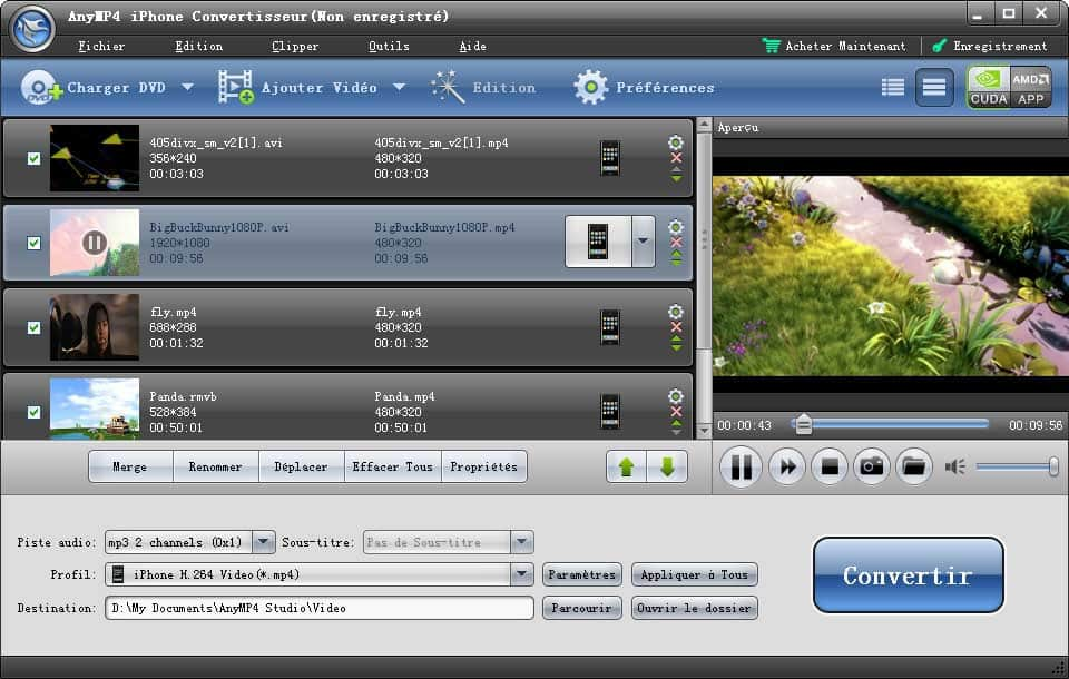 AnyMP4 iPhone Convertisseur