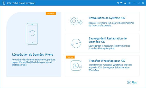 Interface d'iOS Toolkit