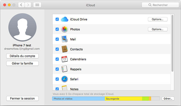 Transférer des contacts iPhone vers PC par le Carnet d'Adresse