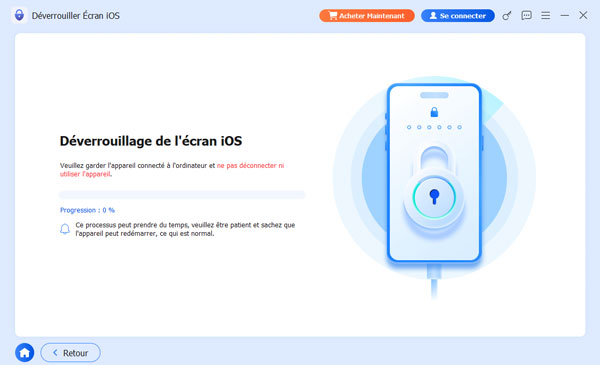 Confirmer les informations de l'appareil