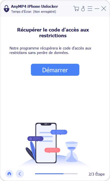 Récupérer le code de Temps d'Écran