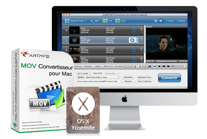 AnyMP4 MOV Convertisseur Pour Mac