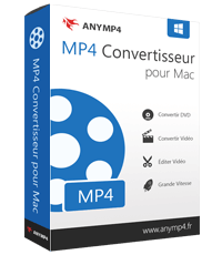 AnyMP4 MP4 Convertisseur pour Mac