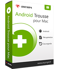 AnyMP4 Mac Récupération de Données Android