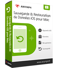 Sauvegarde & Restauration de Données iOS pour Mac Boîte