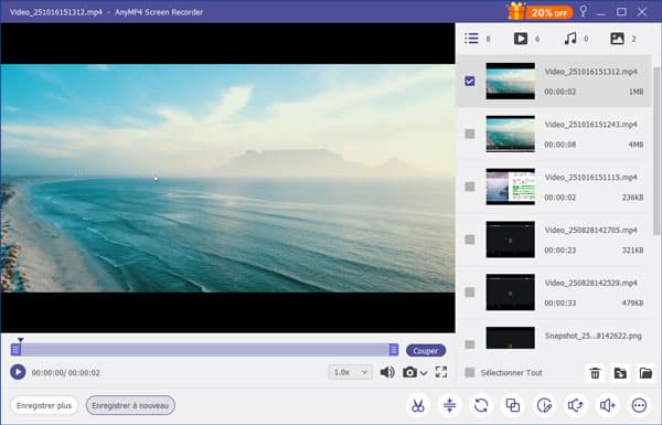 Enregistrer film