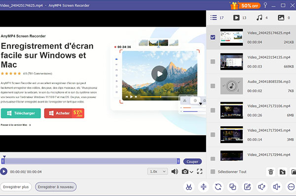 Enregistrer une vidéo avec la webcam