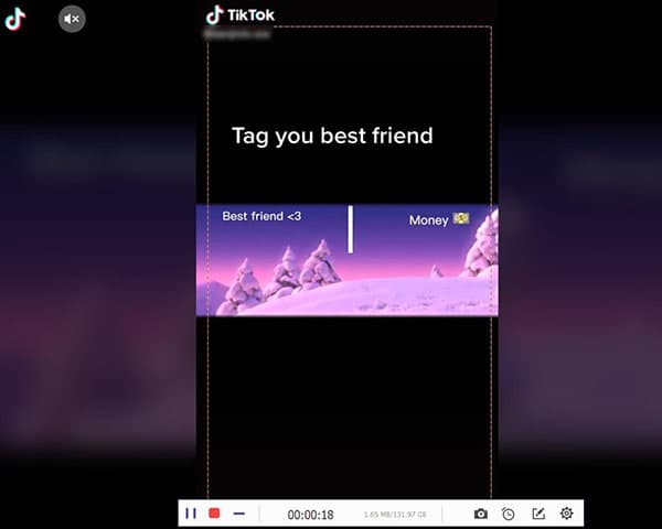 Enregistreur une vidéo TikTok