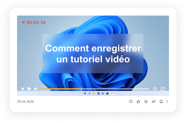 Enregistrer un Tutoriel Vidéo