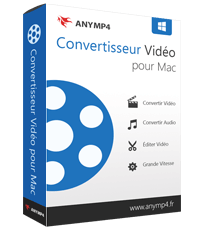 AnyMP4 Convertisseur Vidéo pour Mac