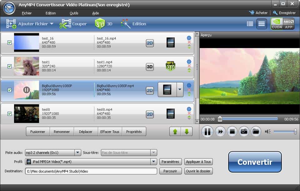 AnyMP4 Convertisseur Vidéo Platinum 