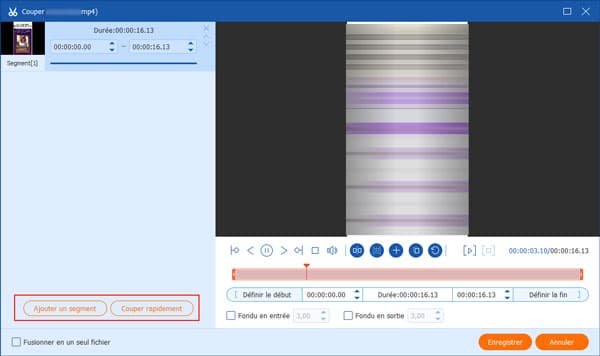 Ajouter un segment