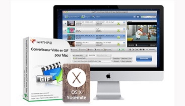 Boîte de Convertisseur Vidéo en GIF pour Mac