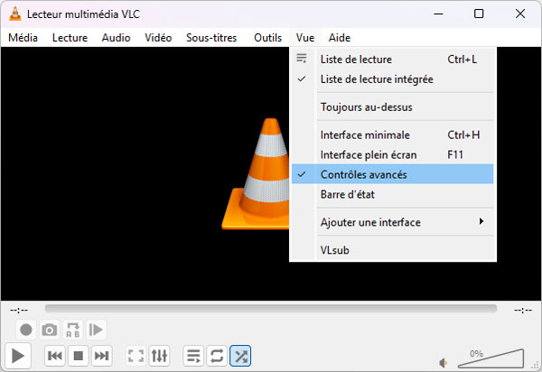Activer la fonction d'enregistrement vidéo dans VLC