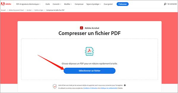 Téléverser le fichier