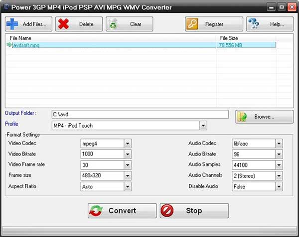 AVD Video Converter