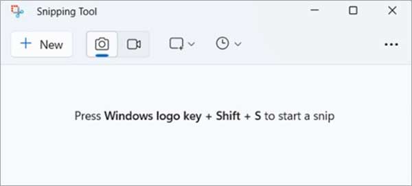 Capture d’écran intégré à Windows 11