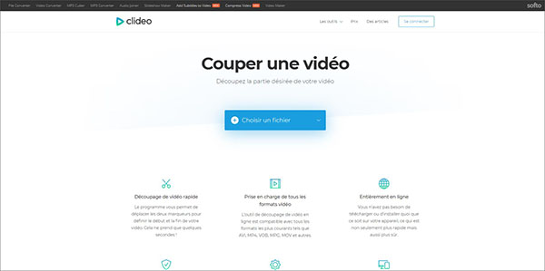 Couper une vidéo FLV en ligne