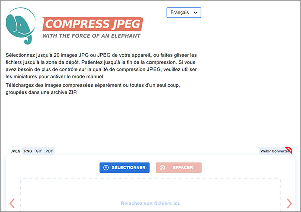 Compress JPEG