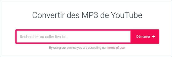 Convertir un clip en MP3 en ligne