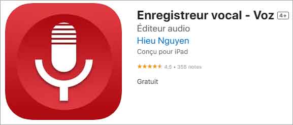 Enregistreur Vocal & Audio