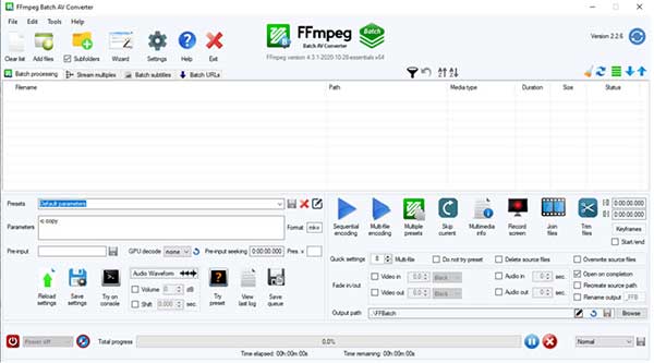 FFmpeg Batch AV Converter