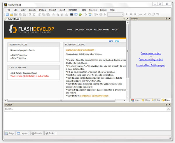 FlashDevelop