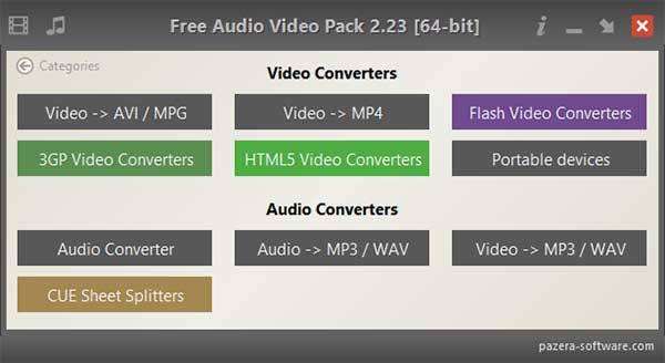 Free Audio Video Pack