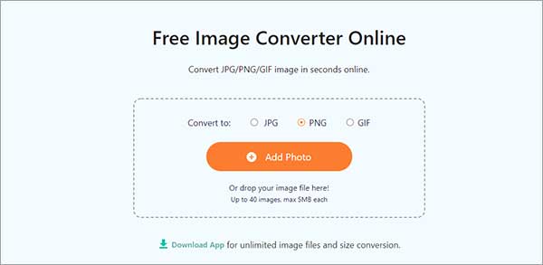 AnyMP4 Free Image Converter Online