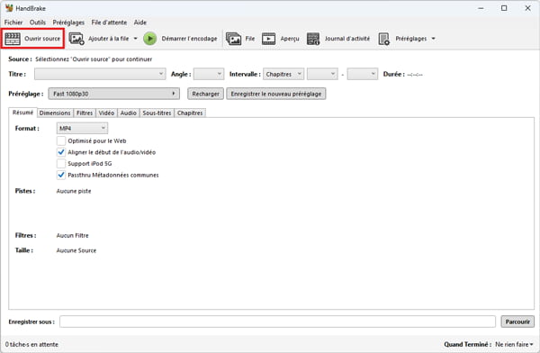 Copier un DVD avec HandBrake gratuitement