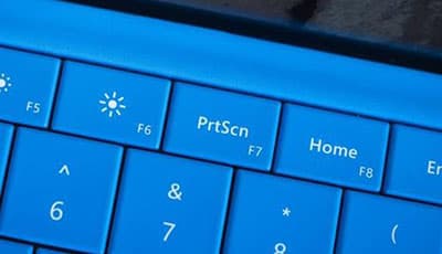 Faire une capture d'écran sur Surface avec des raccourcis clavier