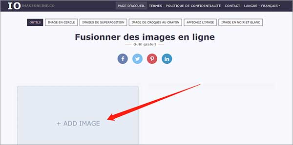 Fusionner des PNG avec IO Imageonline.co