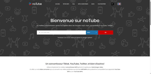YouTube en avec noTube
