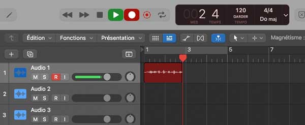 Enregistrer de la musique avec Logic Pro