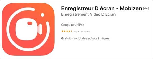 Faire une capture d'écran iPhone avec Mobizen