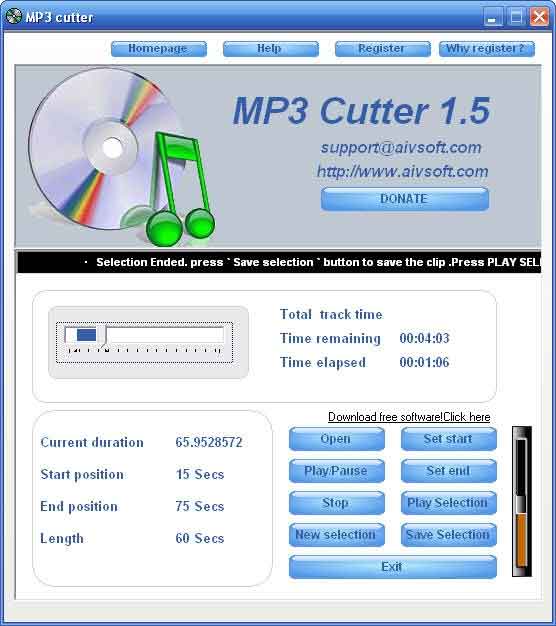AIV MP3 cutter