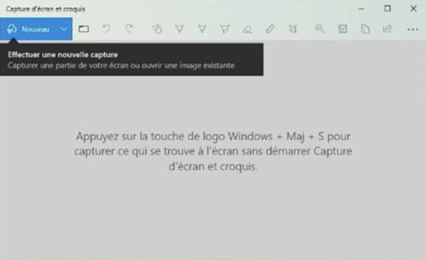 Faire une capture d'écran sur Asus