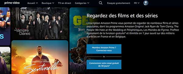 Télécharger des films 4K avec Amazon Prime