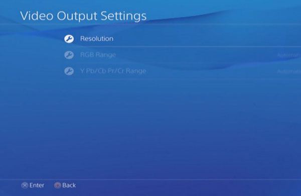 Changer la résolution Blu-ray sur PS3